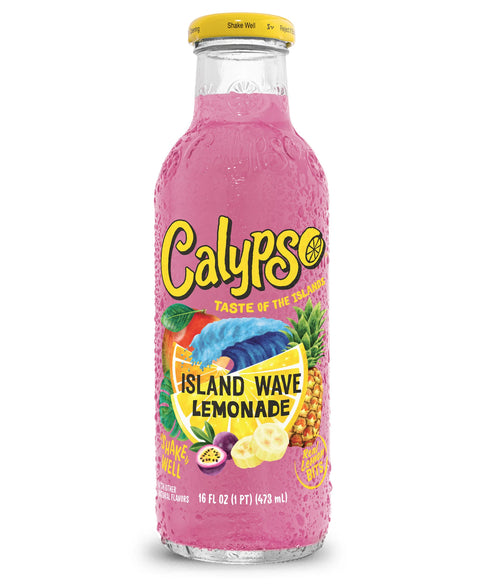 Calypso island wave lemonade 473ml